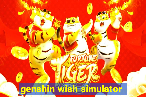 genshin wish simulator